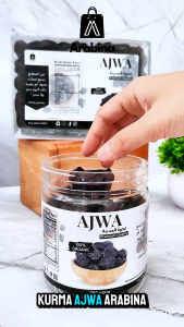 Arabina Kurma Ajwa Madinah 100% Original Premium Tekstur Lembut Legit
