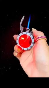 bật lửa khè có đèn nhấp nháy lộ thiên z882 - xài gas