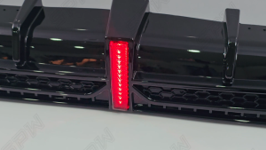 Honda Civic FE (2022-2026) V5 Ai Rear Diffuser Bumper Lip Rear Skirt Brake Light Skirting Rear Lip Lips Car Accessories PP Material with Paint 2022 2023 2024 2025 2026
