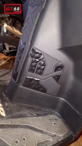 Honda All New Vario Click 125 V3 V2 V4 (2018-2026) Body Protector Deck Pad Cover Rubber Material GT68 Made in Thailand