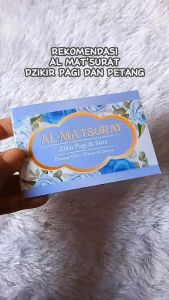 Al Matsurat Dzikir Pagi Dan Petang Motif Lucu