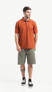 KWITAN Kaos Kerah Polo Shirt AUTUMN ORANGE