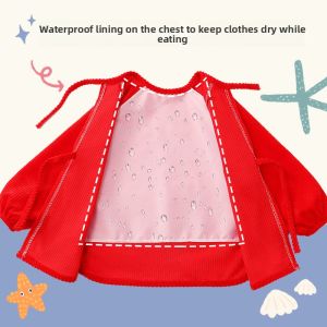 Waterproof Anti-dirt Reversible Coat for Childrens Meals