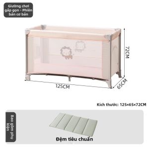 CHIZHIDU | Giường Em Bé Đa Năng Gấp Gọn Di Động