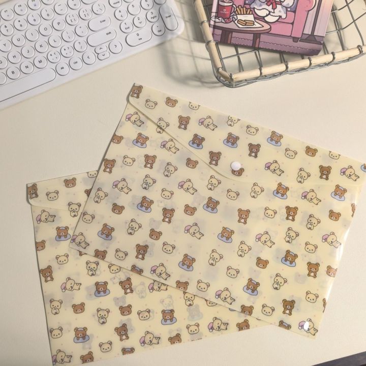 Túi Đựng Tài Liệu Dễ Thương Dung Tích Lớn A4 Có Khóa Kéo Chống Thấm ...