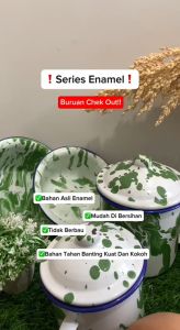Cangkir Mug Gelas Jadul Blirik Dengan Tutup Enamel Motif RRT Coffe