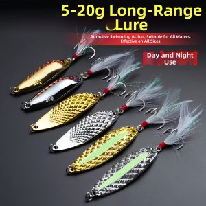 Long-Cast Lure for Perch and Bass with Glow in the Dark Diamondbacks Simulation