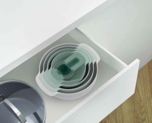 JOSEPH JOSEPH Nest™ 9 Plus Green Bowl Set Sage Green