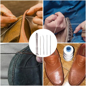 Talao Multifunctional DIY Leather Sewing Awl Set For Shoes Repair/Replaceable Needle