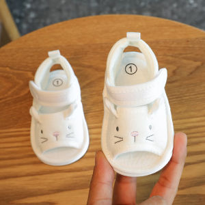 Soft Cotton Stars Summer Infant Baby Girl And Boy First Walkers Shoes Soft Sole Sandals Shoes Beach Shoes Baby Slippers