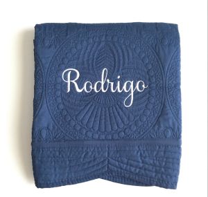 Monogram Baby Quilt: A Perfect Baby Shower Gift