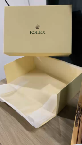Roll_n_Rotate Luxury High-end green painted solid wooden 10-bit tray double layer jewelry watch storage box necklace bracelet