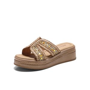 Belle | Resort Style Thick Sole Ladies Flip Flops
