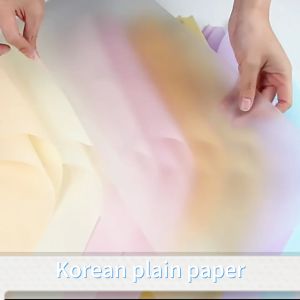 Elegant Han Fengs First Love Flower Packaging Paper - Waterproof Thick and Solid - Ideal for Flower Bundles and Store Packaging Materials