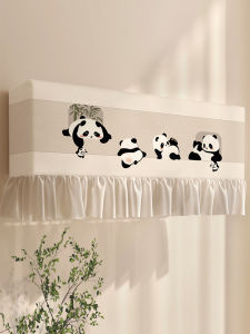 Bedroom Wall-Mounted Cartoon Air Conditioner Dust Cover New Style Retractable Windshield Curtain Modern Minimalist Design
