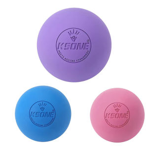 6.3 ซม.นวดลาครอสลูก Fascia Ball ฟิตเนสลูกบอลนวดเนื้อเยื่อลึกเท้ากลับไหล่ฟุต Trigger Point กล้ามเนื้อผ่อนคลาย
