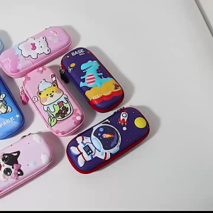LULU（Low Price）3D Cartoon Pencil Case Waterproof High Capacity Pencil Pouch Organizer