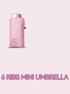 Ultra Small Umbrella Mini Umbrella UV umbrella Pocket Anti-UV Umbrella Car Automatic Box