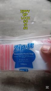 Moolah ZIPPY ZIPLOCK 100pcs/pack resealable bag hygiene clean small organize