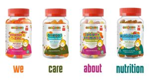 Gumazing Kids Daily Gummy Vitamin Bundle: Omega 3 + Vitamin C & Zinc + Multivitamin Immunity Pack 60 Gummies per Bottle (3 Month Supply)
