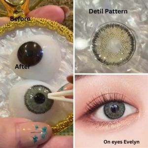 [KOREAN] BUY 1 GET 3 Superstar Evelyn Softlens Warna Premium
