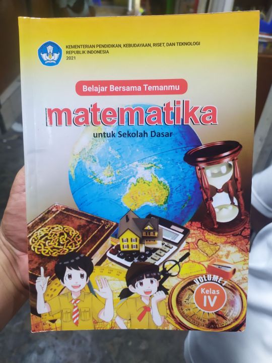 Matematika kelas 4 sd kurikulum merdeka 2021 volume 1 | Lazada Indonesia