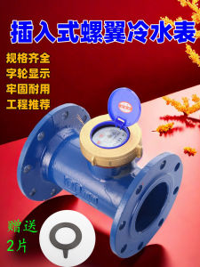 Mechanical Level Winding Digital Pointer Commercial Industrial Use Water Meter with Flange DN100 Flow Meter for Home And Business