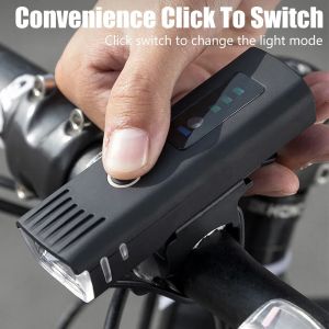 1000LM Bicycle Front Light Bright Bike LED Flashlight Bicycle Lantern MTB Bike Rear Lamp Cycling Headlight USB Rechargeable