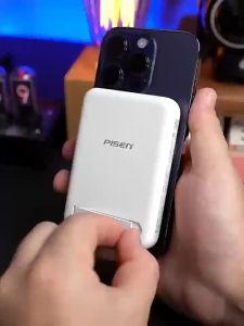 Pisen LSDY191 10000mAh 20W Power Bank Magnetic Wireless Charging Magsafe with Detachable Bracket