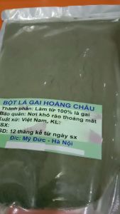 Bột lá gai nguyên chất 100% dùng làm bánh 100g