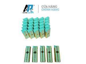 Hộp Quẹt Khò Tia T18 - Vỏ Nhôm Vàng Bóng Có Vân - Có Nắp Bật - Có Bơm Ga