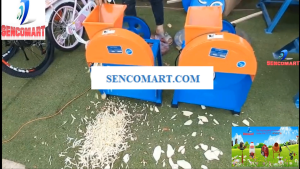 Máy Thái Lát Thái Sợi Khoai Lang Khoai Mỳ Chạy Điện