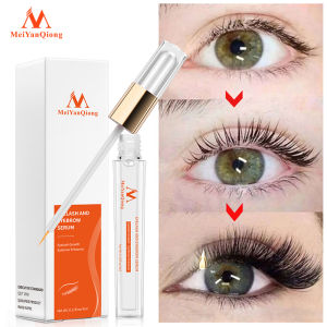 MeiYanQiong Herbal Eyelash Growth Treatments Liquid Serum Enhancer Eye Lash Longer Thicker Better than Eyelash Extension Powerful Makeup