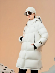 Guvet | Advanced Six-Grid Goose Down Long Style Warm Womens Winter Coat