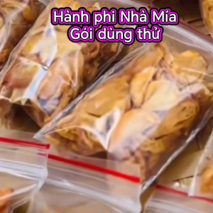 Hành Phi Giòn Mẹ Mía Gói Ăn Kèm Bánh Tráng Trộn Bánh Tráng Phơi Sương Gia Vị Ăn Vặt Tây Ninh