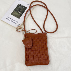 TANGKOU | Woven New Fashion Stylish Soft Leather Crossbody Bag