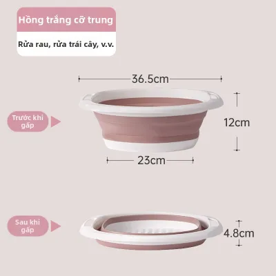 Jujiajia | Chậu Silicone Gấp Được