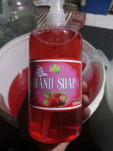 SABUN CUCI TANGAN WANGI STRAWBERRY+anti bakteri