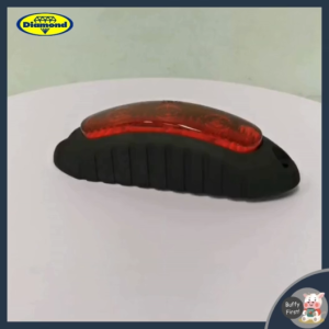 ไฟสัญญาณ LED สีแดง ไฟติดรถยนต์ รถบรรทุก 9-36V ปลายสายเปลือย ไดมอนด์ Diamond (01-200)