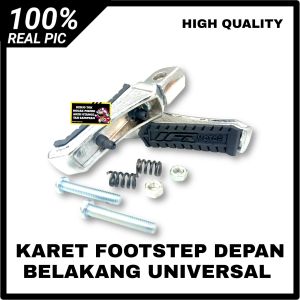KARET FOOTSTEP FUSTEP BOSTEP POSTEB STEP DEPAN BELAKANG UNIVERSAL