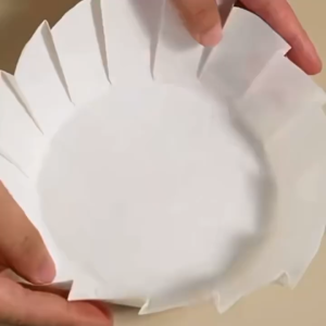 MLADEN 4/6/8Inch Paper Mould for Basque Burnt Cheesecake 50PCS Cupcake Paper Liner Fold-Free Cake Oil Paper Tray