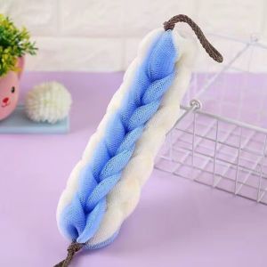 Extra Large Bath Flower Bath Ball Long Strip Back Scrubbing Bath Towel Not Spreading Children Bathing Tool Personal Hygiene