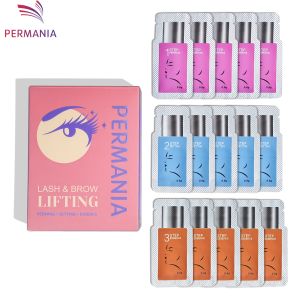 ชุดยกขนตา PERMANIA 5-8 นาที 15 ชิ้น แยกขั้นตอน พร้อมโลชั่น สำหรับร้านเสริมสวยหรือใช้ที่บ้าน สำหรับดัดขนตาและเคลือบคิ้ว ไม่ต้องใช้เครื่องมือ