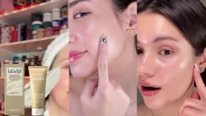VIARELINE | Firming Skin Cleansing Clay Mask Natural Grain Extract Deep Clean Impurities Pore Minimizing Smooth Soften Facial Wash Off Mask