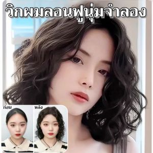 วิกผมหยิกฟูแบบปิดหนังศีรษะสีเทา วิกผมหยิกฟูแบบหรูหราสำหรับวัยกลางคน