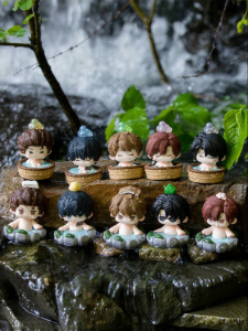WAIGUOCHUPIN | Tomb Raider Note Series Zhang Qiling Blind Box Collectible