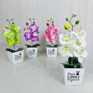 Unico PBP08 Tanaman Hias Pot Bunga Plastik Vas Anggrek Artificial Flower Ornamen Hiasan Dekorasi Ruangan Rumah Outdoor Indoor Buatan COD