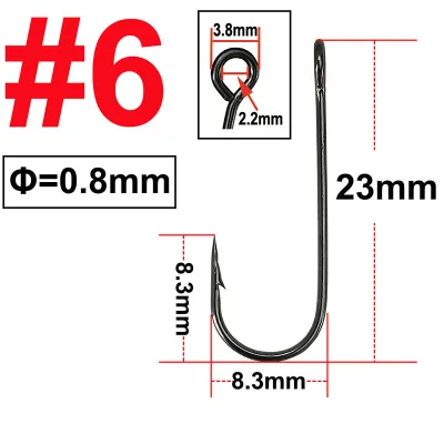 25 pcs Big Eyelet Fishing hook Long Shank Barbed Round Bent Joint Hook Big Eye Ring Worm Hook Fishing Lure Spoon Spinner