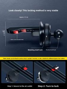 HELLOLEIBOO | Car Universal Navigation Phone Mount Windshield