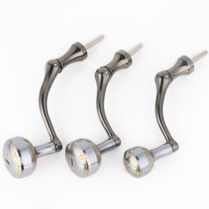 DEUKIO Fishing Reel Replacement Rocker Arm Aluminum Alloy Smooth Surface Fishing Reel Handle Ball Grip for Fishing Accessories